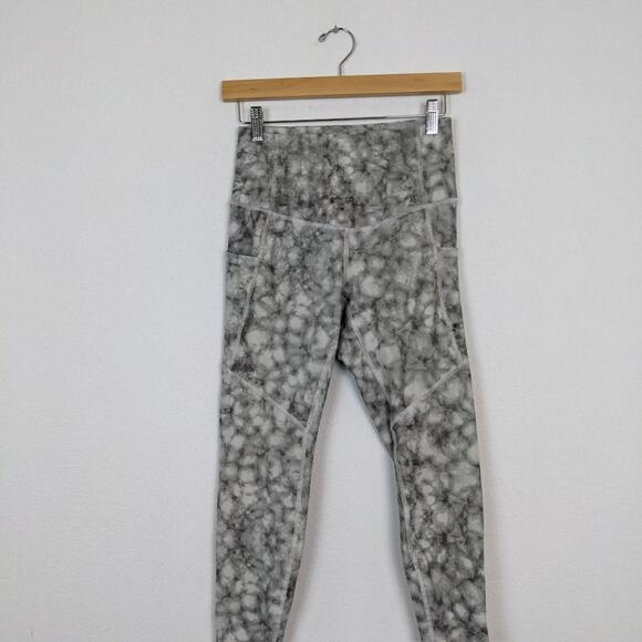 Evolution & Creation Marble Dye High Rise Yoga Leggings Size M - Picture 3 of 5